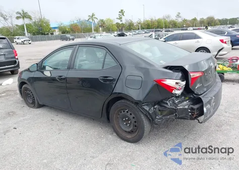 2017 Toyota Corolla Le z USA, uszkodzony, nr VIN 2T1BURHE0HC808948